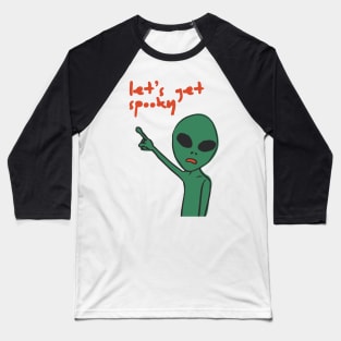 Embrace the Creep: Let's Get Spooky Baseball T-Shirt